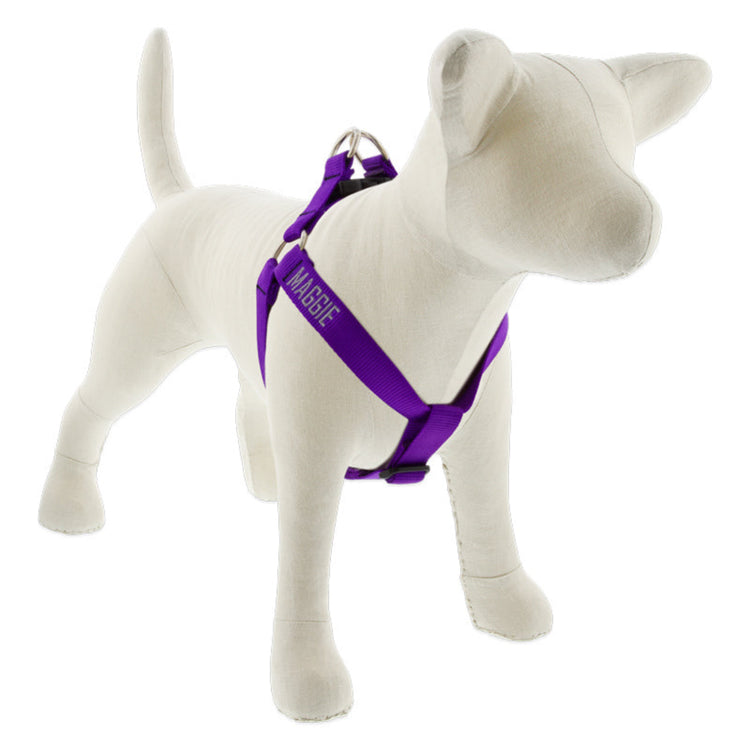 
                    
                      Purple Step In Dog Harness with Personalization from Lupine Pet
                    
                  