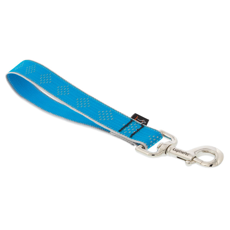 1” Reflective Blue Diamond Training Tab with reflective web
