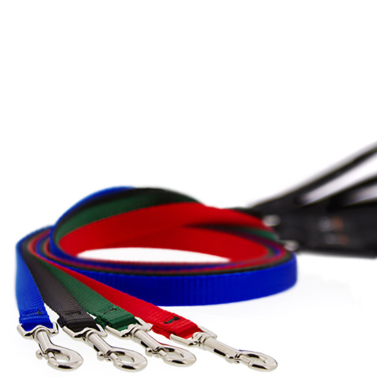 Cat Leashes from LupinePet with a Comfortable Padded Handle in Basic Solid Colors