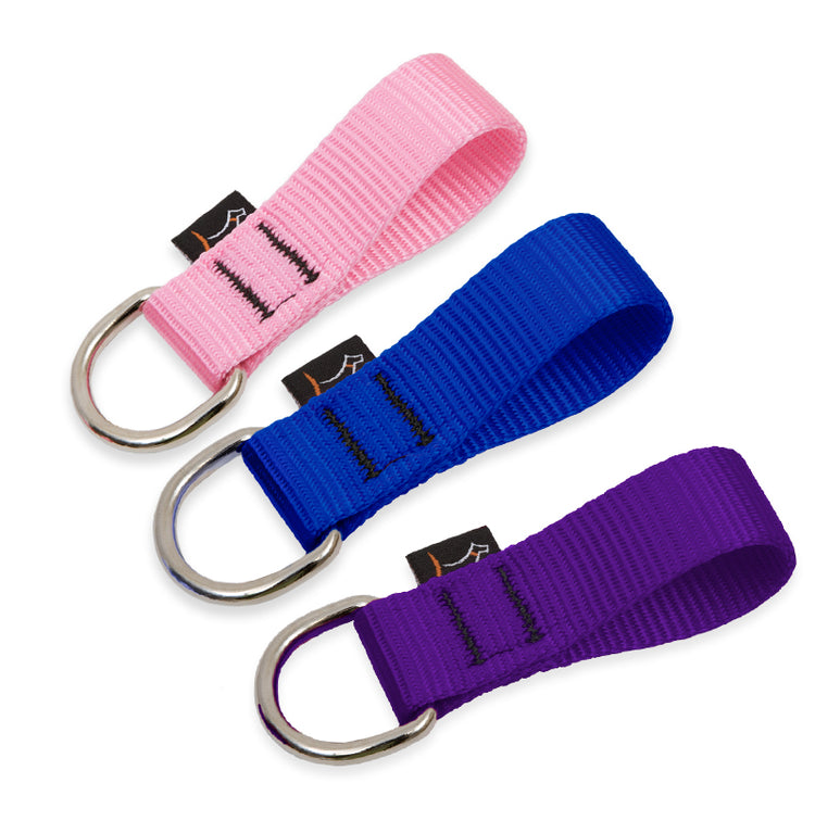 Assorted Basic Solids colors Collar Buddy for dog tags by LupinePet. 