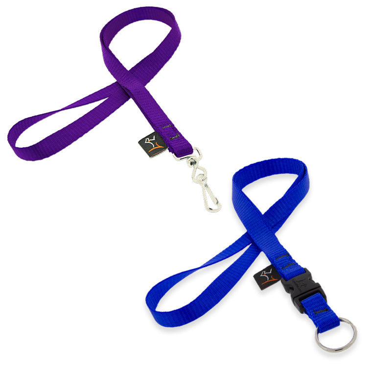 Lanyards from LupinePet in Basic Solid Colors