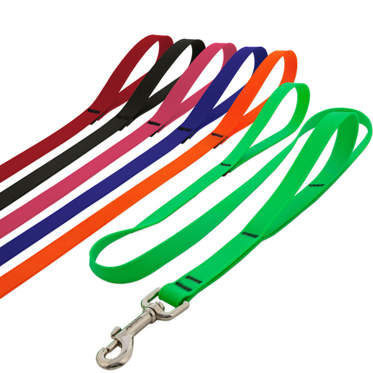 Double Handle Dog Leash in the Splash Collection by LupinePet