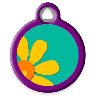 Pet ID Tag from LupinePet by Dog Tag Art - Crazy Daisy Design