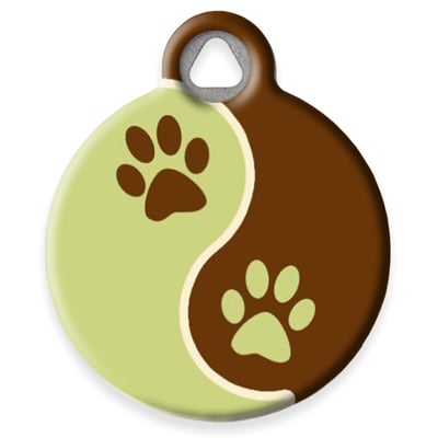 Pet ID Tag from LupinePet by Dog Tag Art - Mud Puppy Design