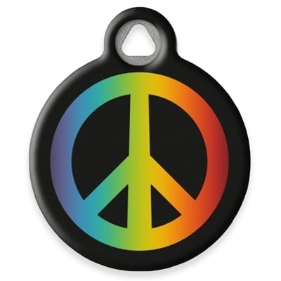 Pet ID Tag from LupinePet by Dog Tag Art - Woofstock Design