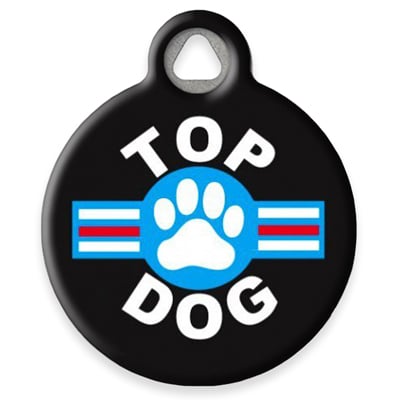 Pet ID Tag from LupinePet by Dog Tag Art - Top Dog Design