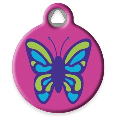 Pet ID Tag from LupinePet by Dog Tag Art - Wing It Design