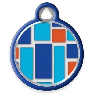 Pet ID Tag from LupinePet by Dog Tag Art - City Lights Design