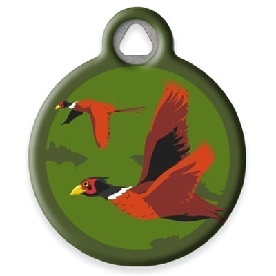 Pet ID Tag from LupinePet by Dog Tag Art - Fly Away Design