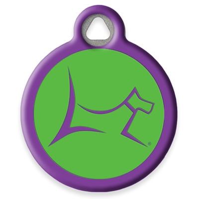 Pet ID Tag from LupinePet by Dog Tag Art - Augusta Green Design