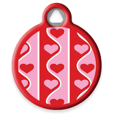 Pet ID Tag from LupinePet by Dog Tag Art - Sweetheart Design