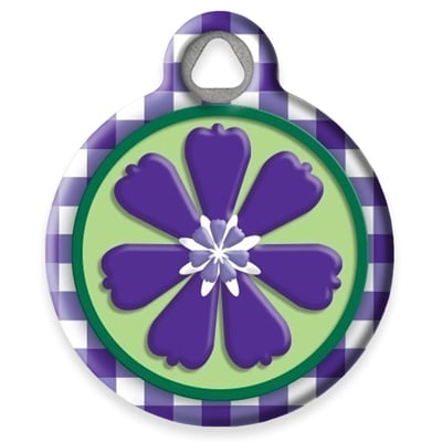 Pet ID Tag from LupinePet by Dog Tag Art - Picnic Basket Design