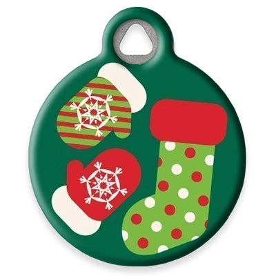 Pet ID Tag from LupinePet by Dog Tag Art - Stocking Stuffer Design