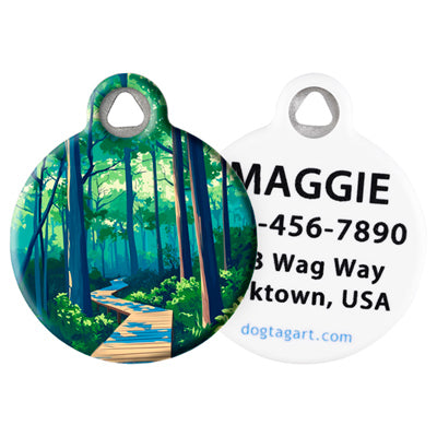 
                    
                      LupinePet Congaree Pet ID Tag by Dog Tag Art - front and back
                    
                  