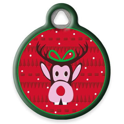 Pet ID Tag from LupinePet by Dog Tag Art - Ugly Sweater Design