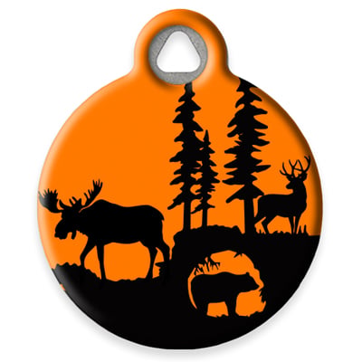 Pet ID Tag from LupinePet by Dog Tag Art - Big Game Design