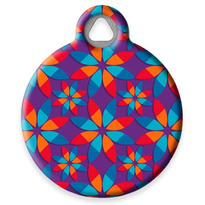 Pet ID Tag from LupinePet by Dog Tag Art - Aurora Design
