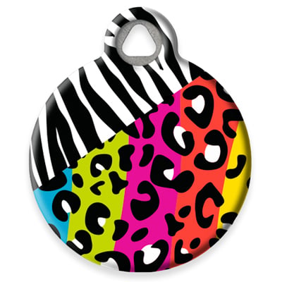 Pet ID Tag from LupinePet by Dog Tag Art - Wild Side Design