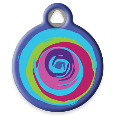 Pet ID Tag from LupinePet by Dog Tag Art - Ripple Creek Design