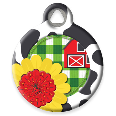 Pet ID Tag from LupinePet by Dog Tag Art - Heartland Design
