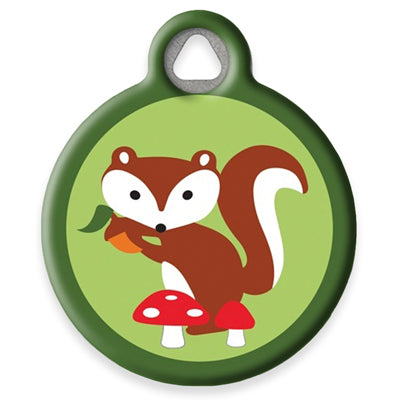 Pet ID Tag from LupinePet by Dog Tag Art - Go Nuts! Design