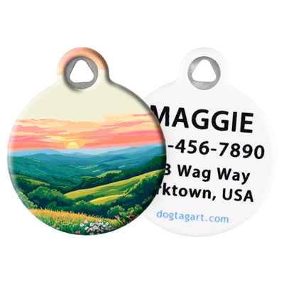 
                    
                      LupinePet Shenandoah Pet ID Tag by Dog Tag Art - front and back
                    
                  