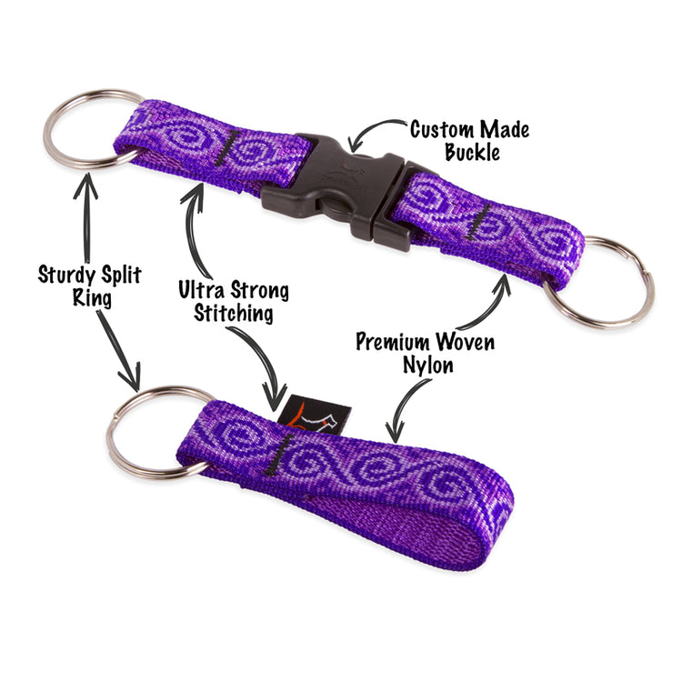 Keychains in Lupine Pet Original Designs
