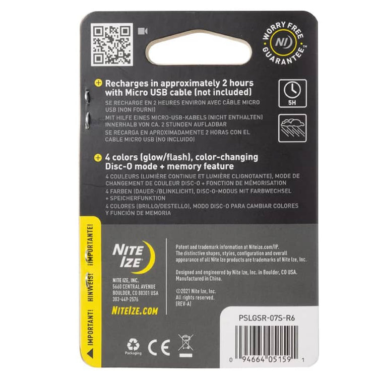 
                    
                      NiteIze® SpotLit Rechargeable packaging
                    
                  