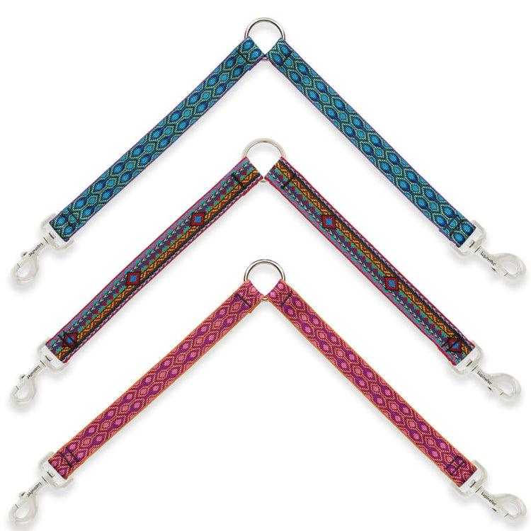 Dog Leash Couplers from LupinePet in our Original Designs