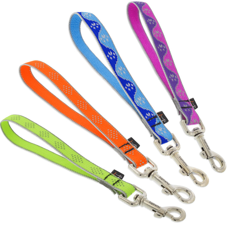 Training Tabs for Dog Walking & Training from LupinePet in our Reflective Designs