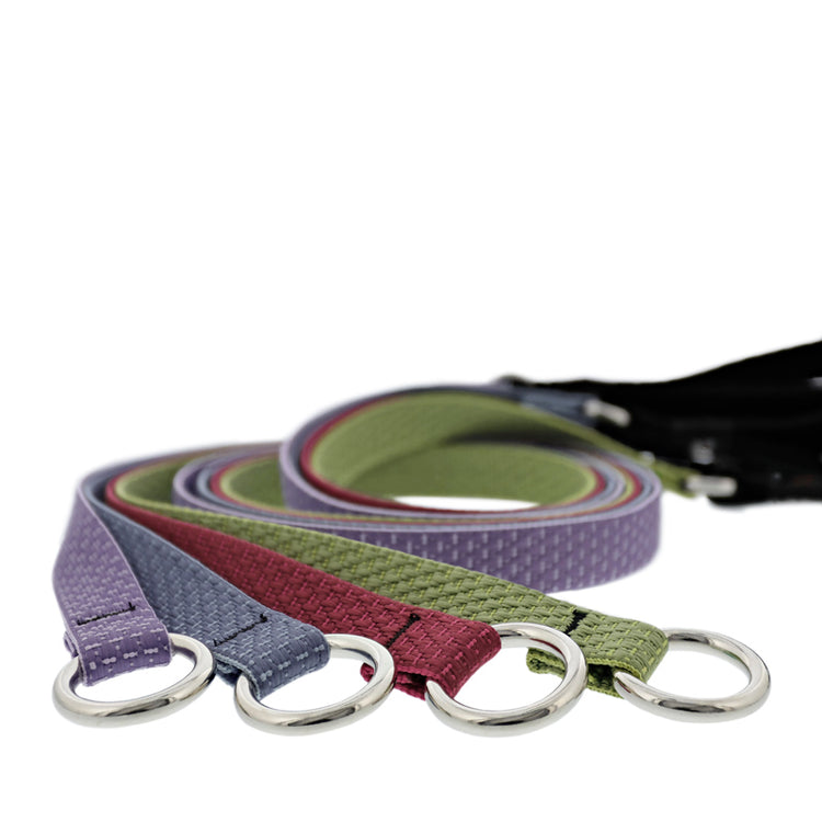 Slip Lead All-In-One Dog Leash & Collar made from Recycled Materials by LupinePet in Eco Earth Tone Colors