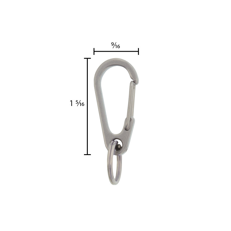 Pet ID Tag Quick Connector from LupinePet – dimensions